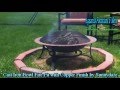 Sunnydaze Cast Iron Bowl Fire Pit with Copper Finish LG449