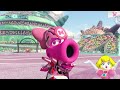 mario strikers battle league pauline peach toad and birdo vs team donkey kong at planetoid