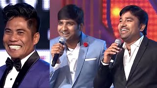 Peter Hein, Mirchi Shiva And Sathish Comedy Encounters At SIIMA