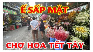 Ế SẤP MẶT CHỢ HOA TẾT TÂY