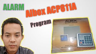 alarm albox ACP811A program