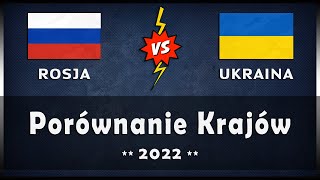 🇷🇺 ROSJA vs UKRAINA 🇺🇦 - Porównanie państw ## 2022 ROK