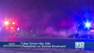 Uber driver hits, kills pedestrian on Sunrise Boulevard in Roseville