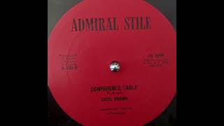 Cecil Brown - Conference Table & Version (Admiral Stile) 198?