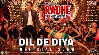 Dil De Diya - Item-Song Out | RADHE | Salman Khan, Jacqueline Fernandez |Himesh Reshammiya 2021