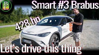 My first Test Drive in the Smart #3 - Power is not everything