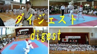 第8回　絆　平成館　全九州空手道交流大会　ダイジェスト　Karate　KO digest　2017年