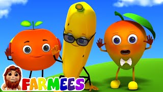Five Little Fruits | Fruit Song for Babies | Nursery Rhymes and Kids Songs | Preschool Learning