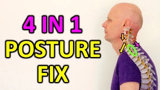 How To Correct 4 Keys To POSTURE In 1 Exercise
