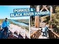 MICHIGAN UPPER PENINSULA | Exploring PORCUPINE MOUNTAIN State Park & BLACK RIVER HARBOR Michigan