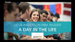 A Day in the Life of an UCLA MBA Student (YouTube Live with UCLA Adcom and Students)