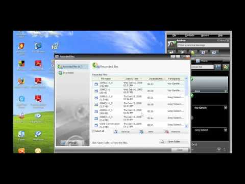 Recording video calls with ooVoo Recording video calls with ooVoo