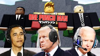 US Presidents Play Roblox One Punch Man