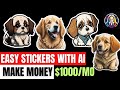 How to Make Money Using Leonardo Ai (Selling Stickers l Make Money Online)