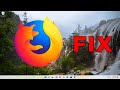 Firefox Not Loading Pages After Update [SOLUTION]