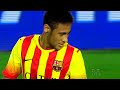 O DIA QUE NEYMAR SAIU DO BANCO E SALVOU O BARCELONA!  Neymar vs Atletico Madrid (21082013)