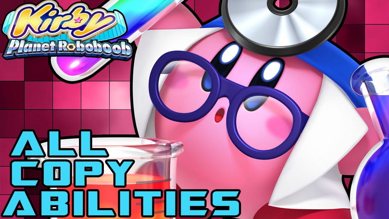 Kirby: Planet Robobot 3DS - All Copy Abilities Exhibition - YouTube