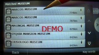 [PAPAGO! DEMO Video]How to do POI \u0026 Address search