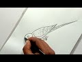 तोता का चित्र । तोता कैसे बनाएं । parrot drawing very easy parrot