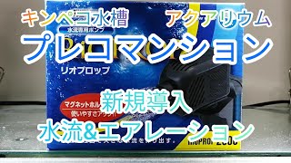 プレコマンション 20220612 リオプロップ2000で水流を作る（RioPROP） アクアリウム