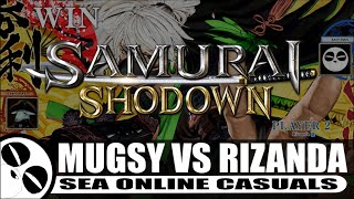 SAMURAI SHODOWN | MUGSY VS RIZANDA | ONLINE GAMEPLAY