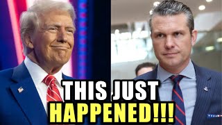 Pete Hegseth Gets Awesome News - This Changes Everything