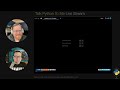 algorithms for high performance terminal apps talk python live stream