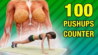 100 Push Ups Challenge: Chest Lifter and Push Up Counter