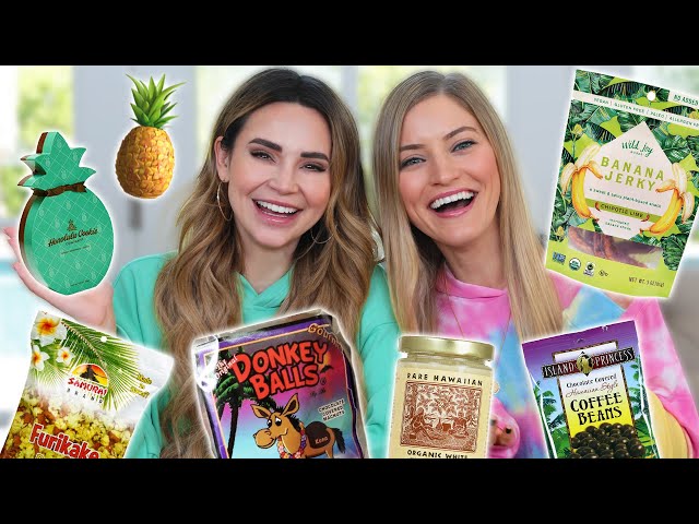 Trying Fun Hawaiian Treats W Ijustine Videos For Kids