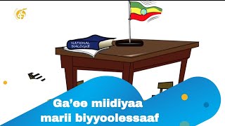 Ga’ee miidiyaa marii biyyoolessaaf