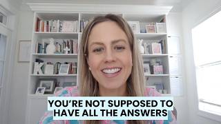 You're Not Supposed to Have All the Answers | Trusting God vs. Self-Sufficiency