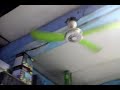 kyzuku mini ceiling fan with 3 blades