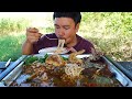 ขนมจีนน้ำยากะทิไก่ food mukbang