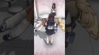 I guess she got her wish?? (From her drawing.. ✏️) | Yandere Sim #yanderesimulator #fyp #shorts