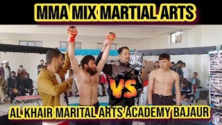 الخیرمارشل رٹس اکیڈمی کاسینئرکھلاڑی محمدطیب نے صوبائی سطح  پر mma mix martial arts میں گولڈ مڈل🥇 جیت