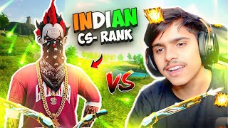 KAAL YT VS INDIAN TOP 1 CS RANK PLAYER ||  || CS RANKED😱 1 VS 4 👿 GARENA FREE FIRE