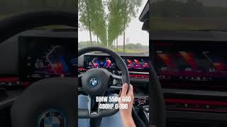 BMW 550e G60 480HP 0-100 Launch Control 🚀