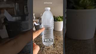 How to freeze water instantly🧊🤫