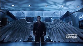 Lucifer visits Dan in Hell, to which Dan gets mad at him Scene | Lucifer 6x01 Ending