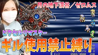 【FF4】ラスボス　ゼロムスに挑む！(縛りプレイ)＃22【ファイナルファンタジー4 ピクセルリマスター】