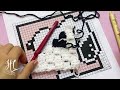 snoopy tejido con técnica c2c corner to corner de ganchillo tutorial hebras crochet