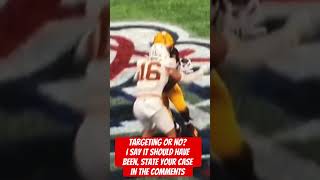 Targeting or no?I say it should have been. State your case in the comments