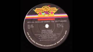 First Choice Double Cross Original 1979 12 Inch Mix
