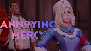 THE ANNOYING MERCY | Mercy Gameplay Montage ⚕️