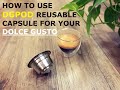 How to use SealPod - DGPod Reusable Capsule compatible with Nescafe Dolce Gusto Capsule machine