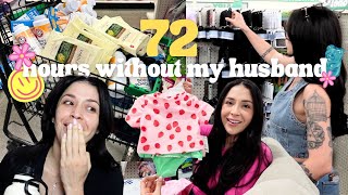 72 hours without my husband: prepping for MEXICO + Marshalls shopping for baby g