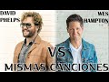 DAVID PHELPS VS WES HAMPTON || SAME SONGS || MISMAS CANCIONES