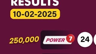 uwinn lottery result today 10(02/2025 Monday February power7 Grand6 max3 4you spin5 U winn Result