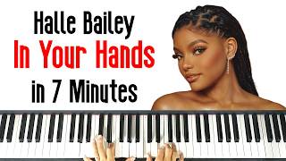 Piano Accompaniment Tutorial for 'In Your Hands' by Halle Bailey