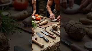 Food Preparation with Stone Tools: Survival Skills of Early Humans